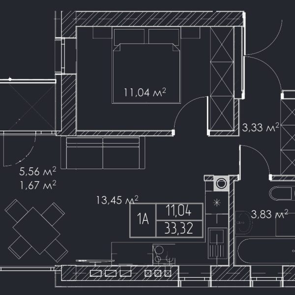 Квартири в Рівне Епіцентр 1,2 кімнатні