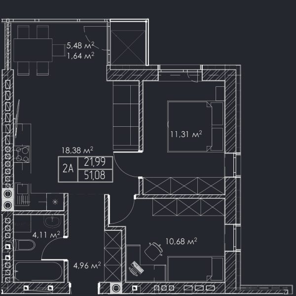 Квартири в Рівне Епіцентр 1,2 кімнатні